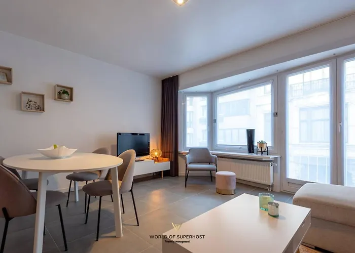 Apartman Spacious Closeby The Sea Up To 6 People! Ostende